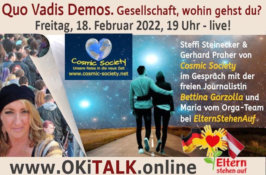 Quo Vadis Demos – Gesellschaft, wohin gehst du? 18.02.2022